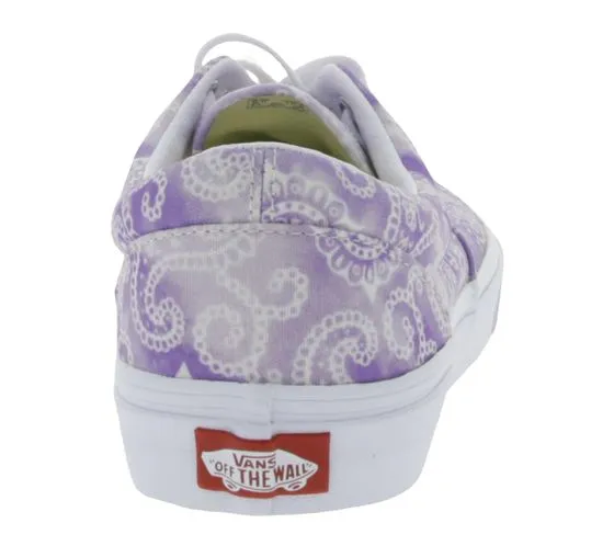 VANS ERA  Sneaker in tela con motivo Paisley per donna e uomo VN0A4U392G91 Viola/Bianco